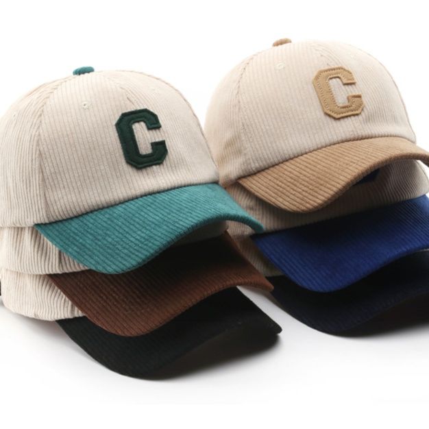 キャップ　メンズ コーデュロイ ベースボールキャップ 6色展開 おしゃれ帽子