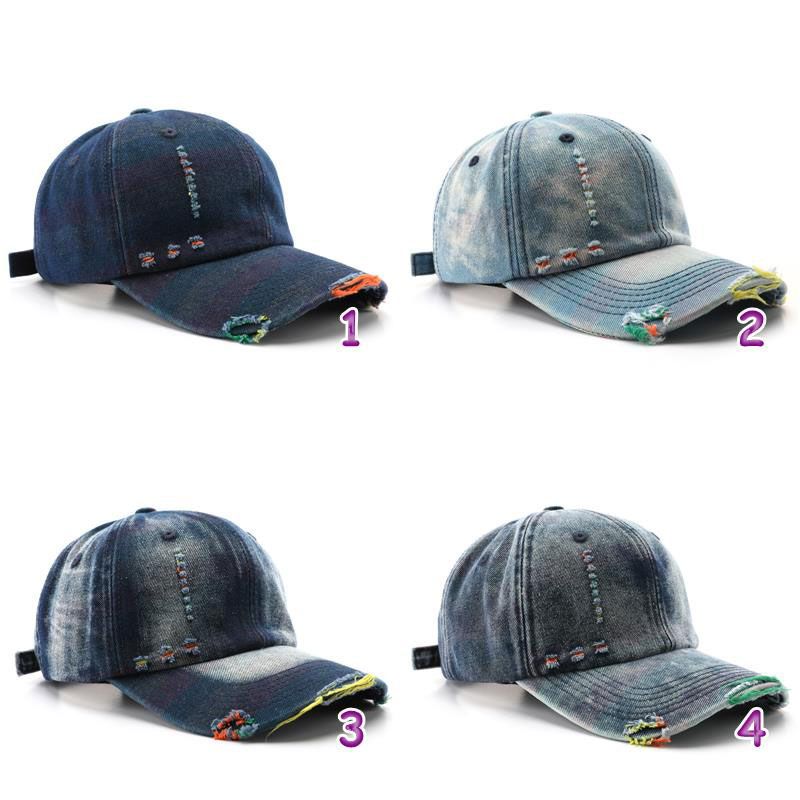 キャップ　メンズ　シンプル　ベースボールキャップ　デニム