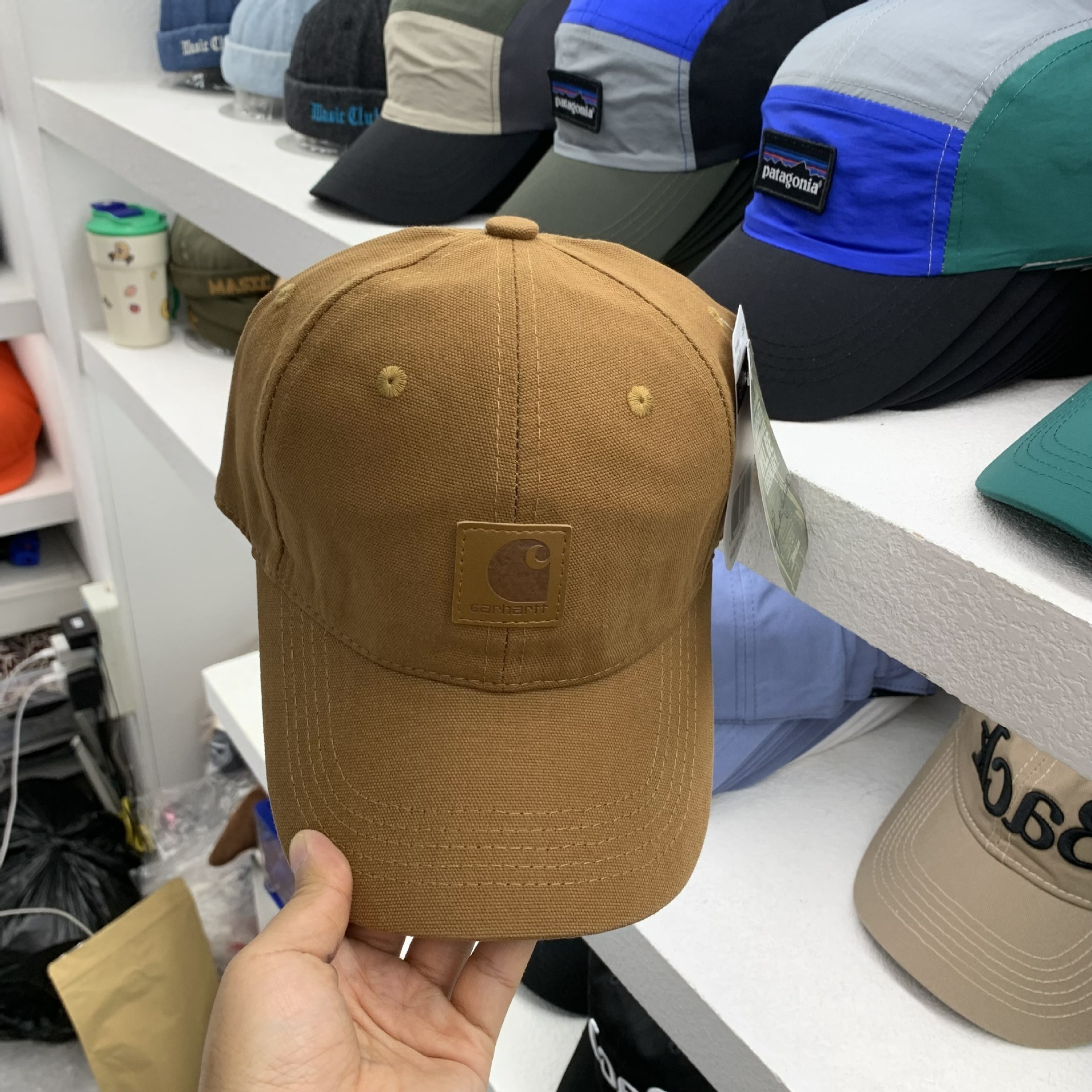 キャップ　メンズ 職人魂 シンプル六枚布帽