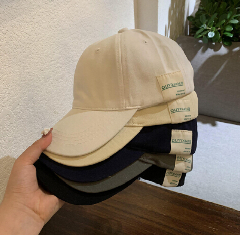 キャップ　メンズ バイカラー ベースボールキャップ 小顔効果 紫外線対策 メンズ帽子