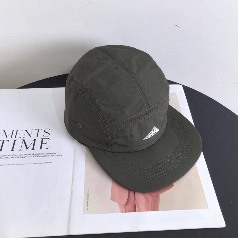 キャップ　メンズ シンプル五角形キャンプキャップ