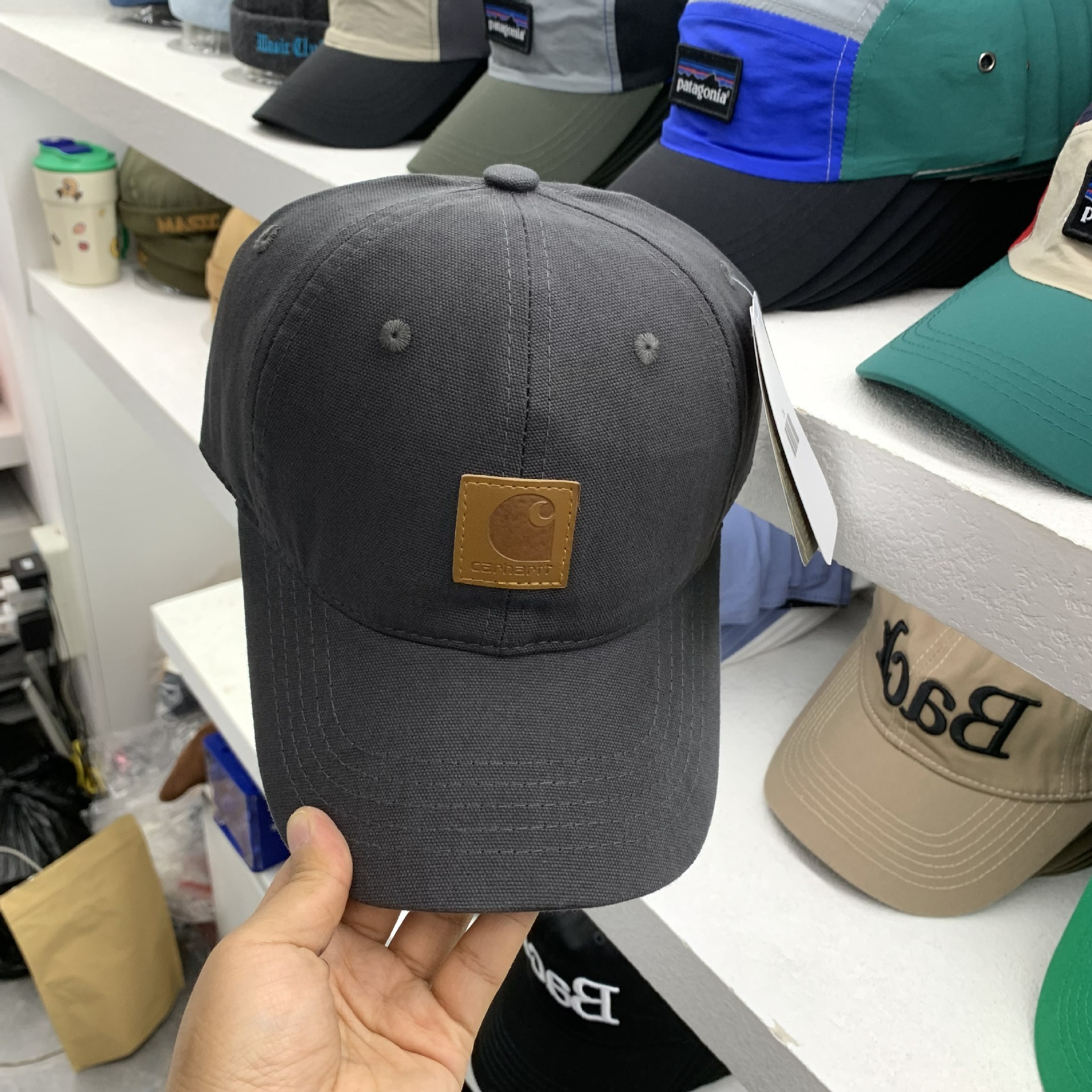 キャップ　メンズ 職人魂 シンプル六枚布帽