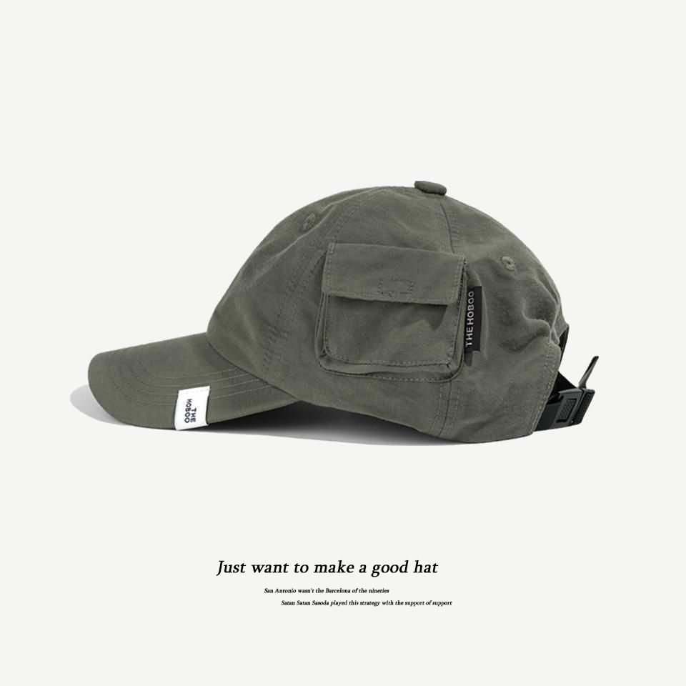 キャップ　メンズ 山頂シンプルベースボールキャップ