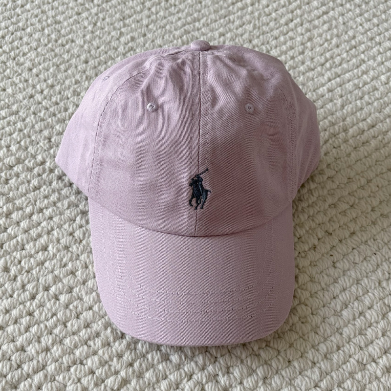 キャップ　メンズ 上質素材 馬刺繍 ベーシックキャップ
