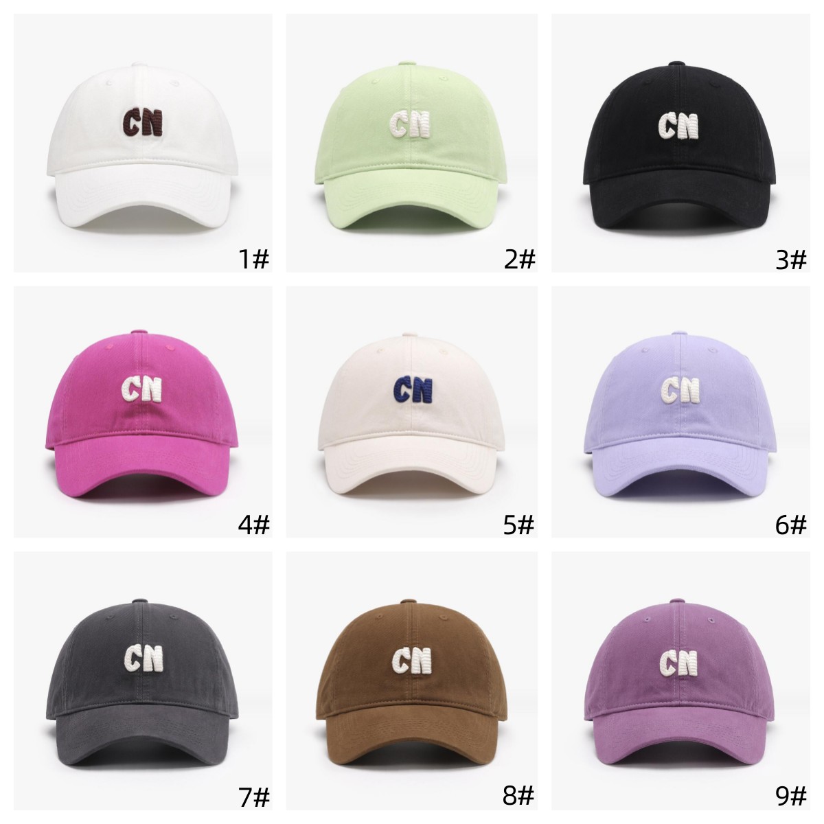 キャップ　メンズ メンズ・レディース CNロゴ ベースボールキャップ