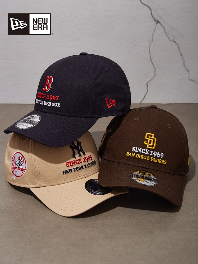 キャップ　メンズ プロ野球歴史刻印ベースボールキャップ