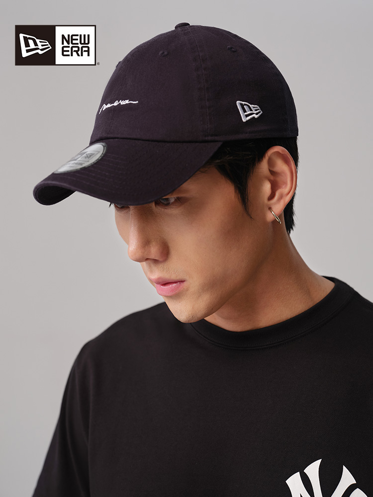 キャップ　メンズ シンプル刺繍ベースボールキャップ