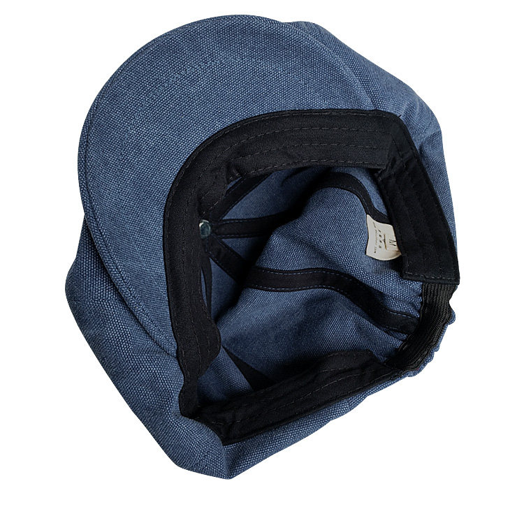 メンズ キャップ 八方縫製リネン調生地クラシックハンチング帽