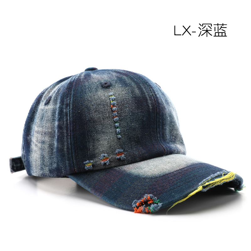 キャップ　メンズ メンズ ヴィンテージ加工 ベースボールキャップ 4色展開 日除け帽子