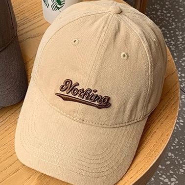 ランニングキャップ ランニングキャップ シンプル刺繍入りスポーツ帽子