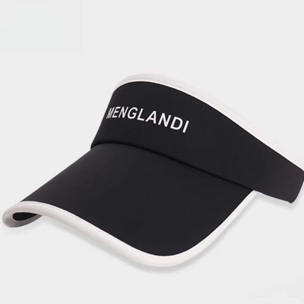 ランニングキャップ ランニングキャップ サンバイザー型 髪型自由ゴルフキャップ