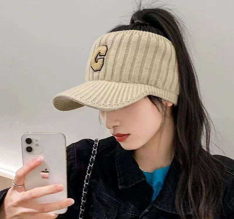 ランニングキャップ　キャップ ランニング ニット地 日除け帽子