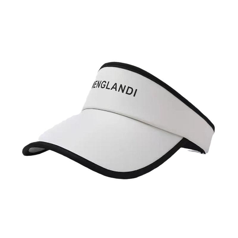 ランニングキャップ ランニングキャップ サンバイザー型 髪型自由ゴルフキャップ