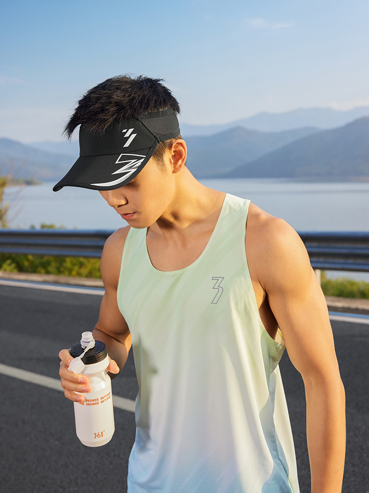 ランニングキャップ ランニングキャップ 軽量サンバイザー スポーツヘッド