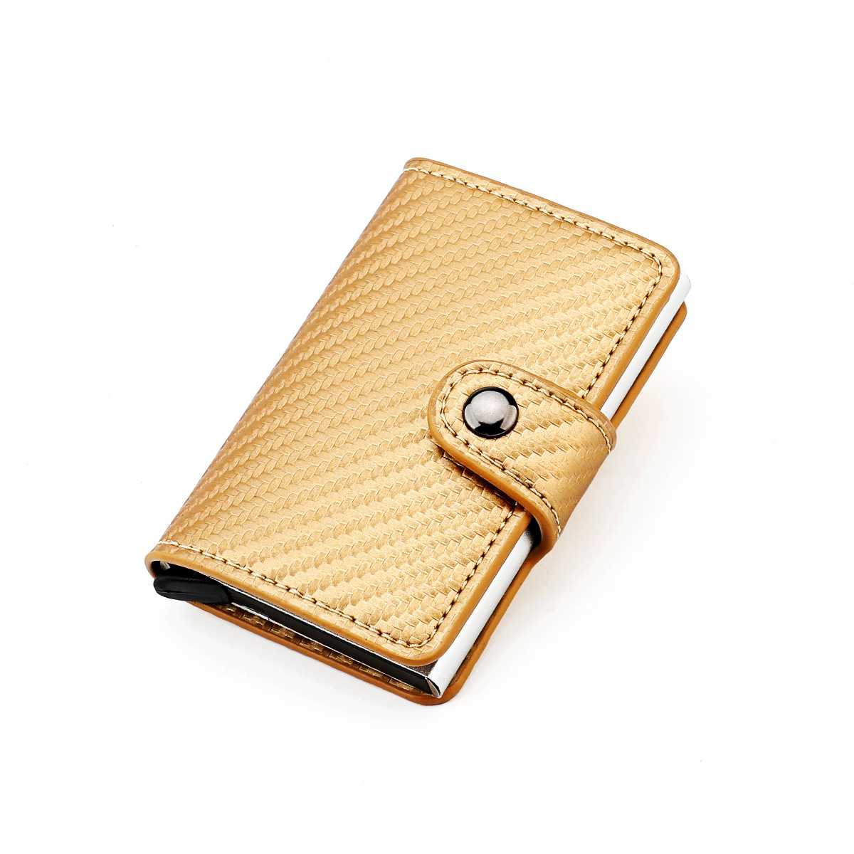 名刺入れ 上質カーボン柄 薄型名刺入れ