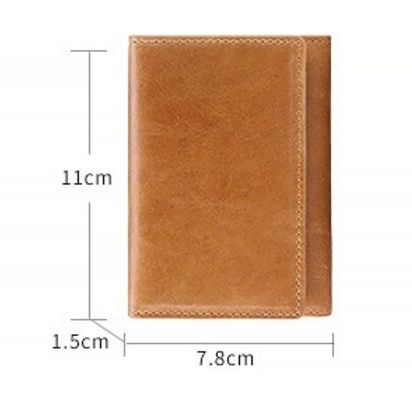 上質牛革多機能ビジネス名刺入れ