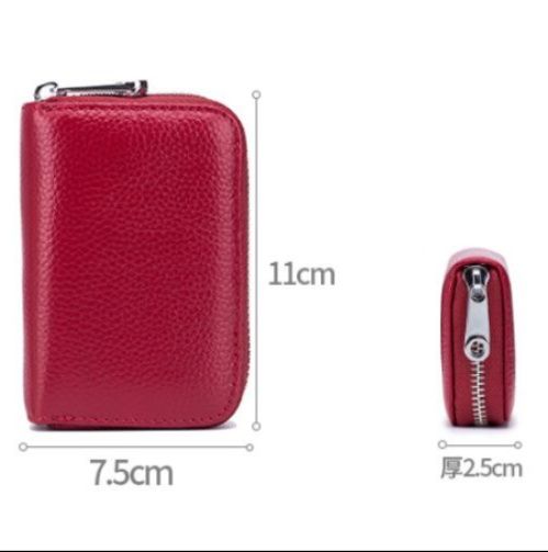 本革大容量カードケース ビジネス名刺ケース 男女兼用