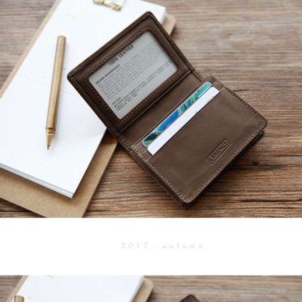 本革多機能名刺ケース カード入れ