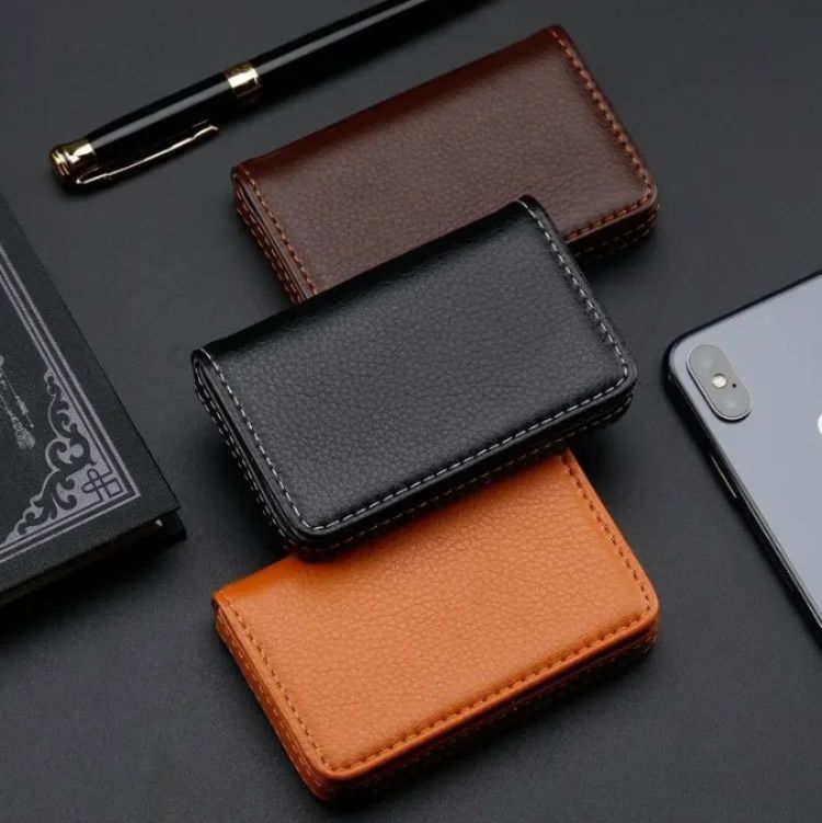 職人手縫い本革ビジネス名刺入れ