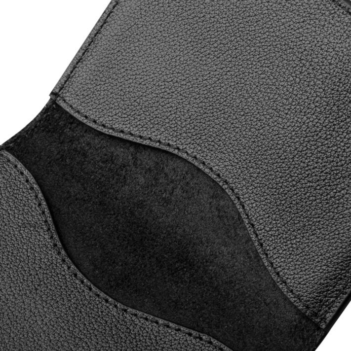 名刺入れ 職人手作り本革薄型名刺入れ