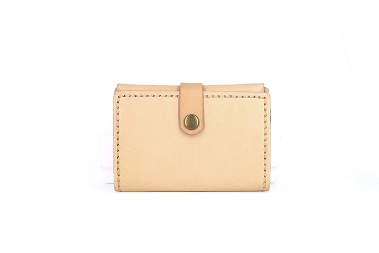 手縫いステッチ本革名刺入れ