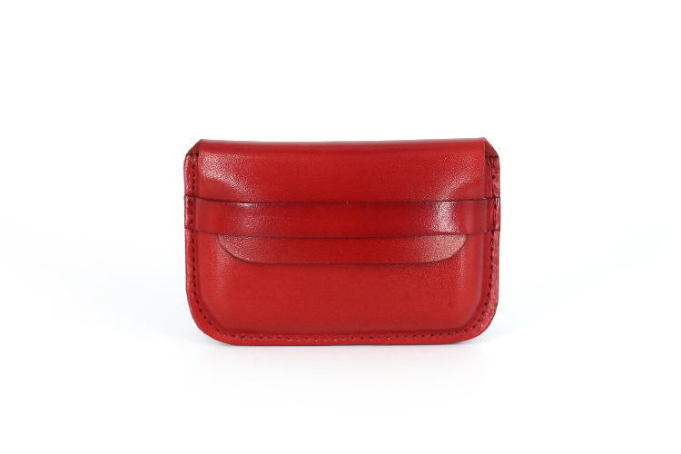 本革手縫い仕立てビジネス名刺入れ