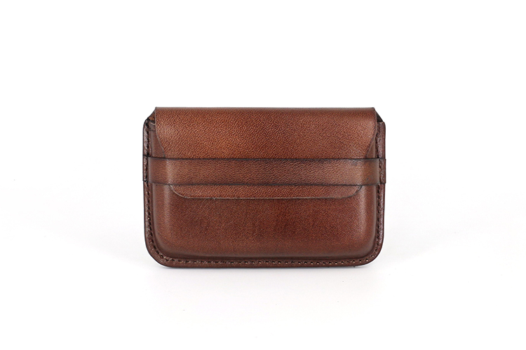 本革手縫い仕立てビジネス名刺入れ