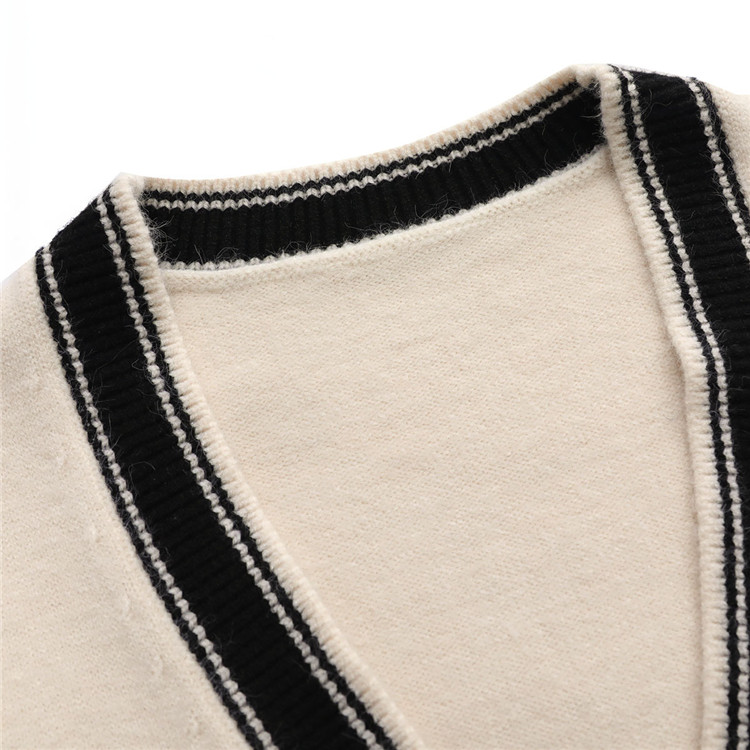 レディースカーディガン レディース ショート丈カーディガン 長袖ニットセーター