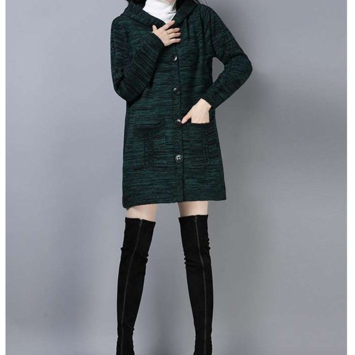 レディースカーディガン ふわふわニットゆったりカーディガン