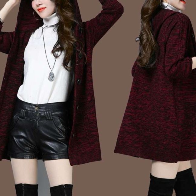 レディースカーディガン ふわふわニットゆったりカーディガン