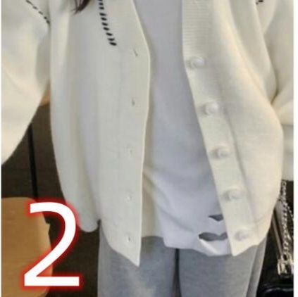 レディースカーディガン 上品ミドル丈カーディガン ニットトップス レディース 2色展開