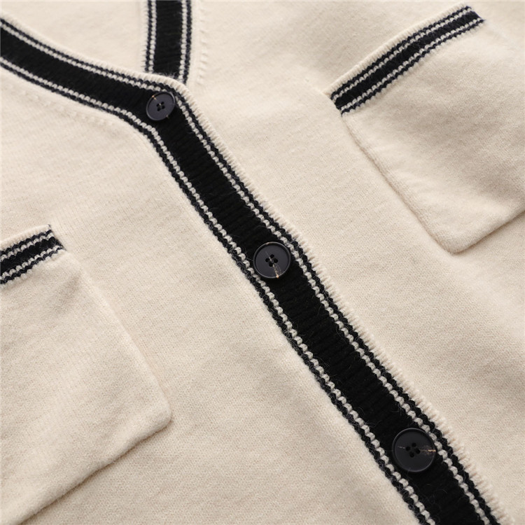 レディースカーディガン レディース ショート丈カーディガン 長袖ニットセーター