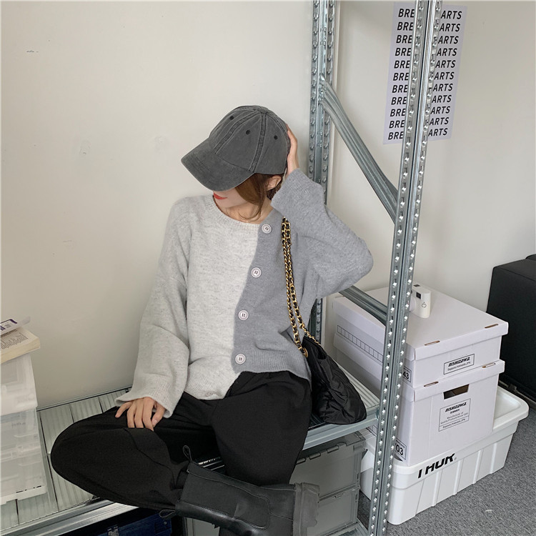 レディースカーディガン ニットカーディガン ミドル丈 セーター トップス