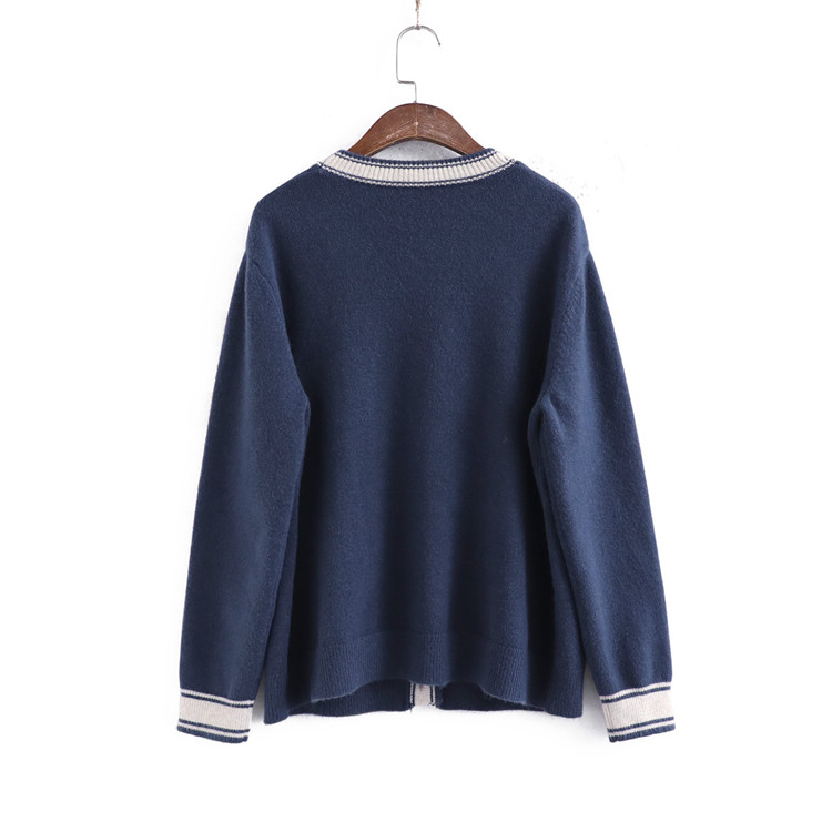 レディースカーディガン レディース ショート丈カーディガン 長袖ニットセーター