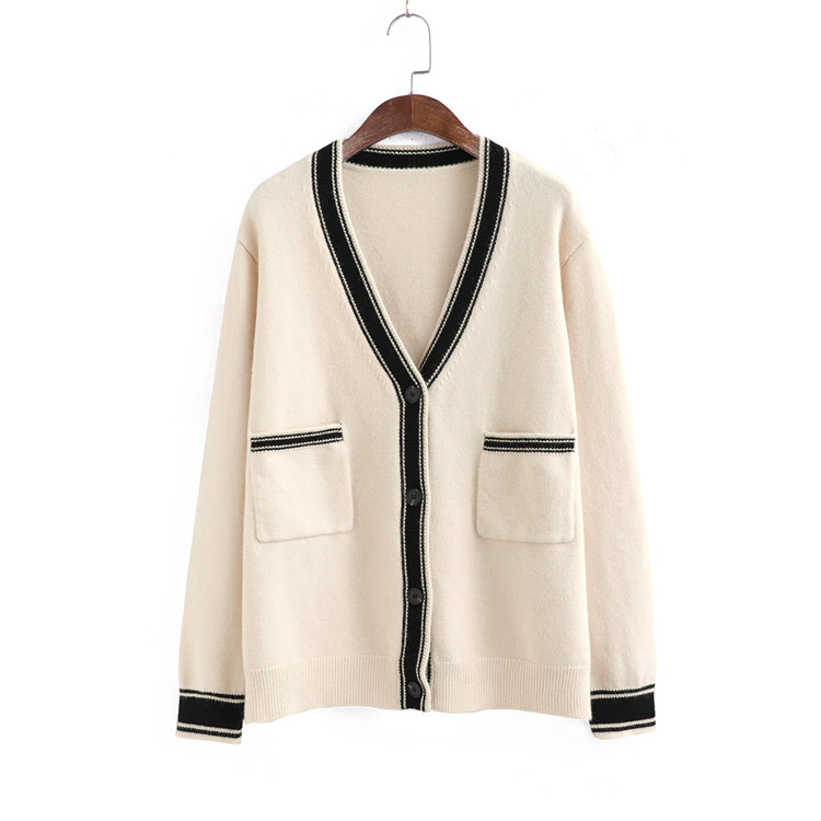 レディースカーディガン レディース ショート丈カーディガン 長袖ニットセーター