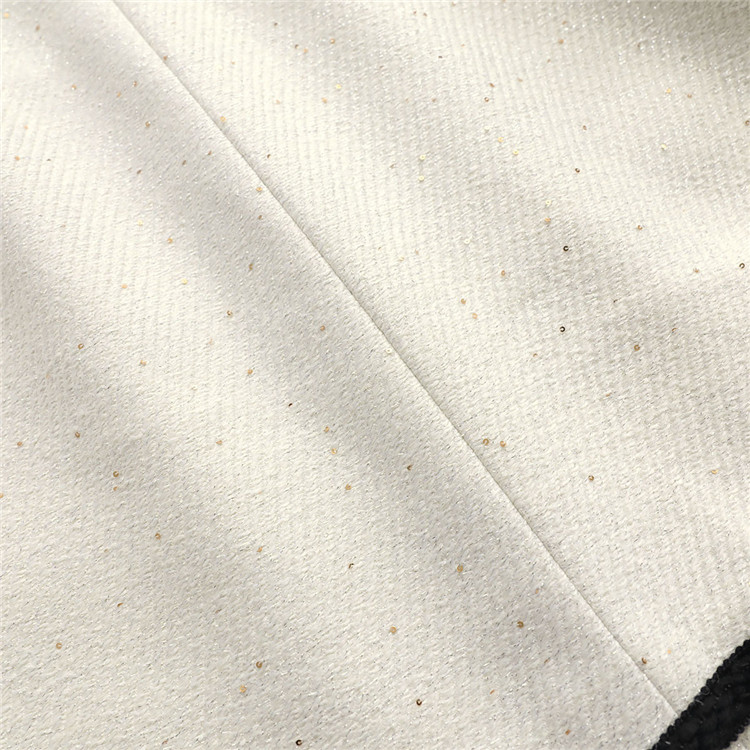 レディースカーディガン 秋冬ツイード風ミドル丈カーディガン上品羽織り