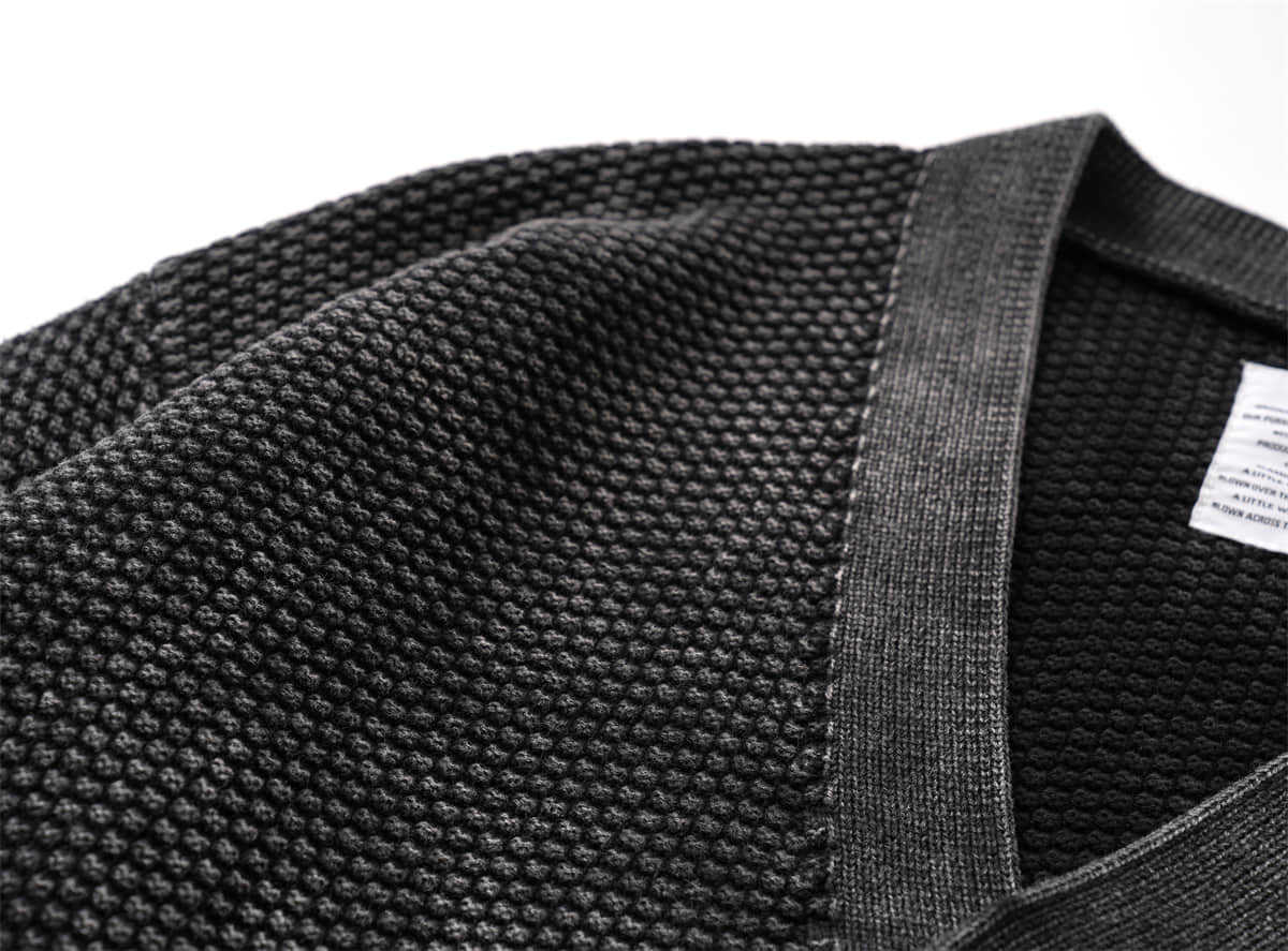 メンズ カーディガン  メンズ 古着風 ニットカーディガン 秋冬対応