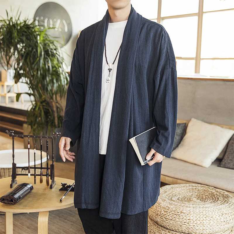 カーディガン メンズ カジュアル羽織り ゆったりカーディガン