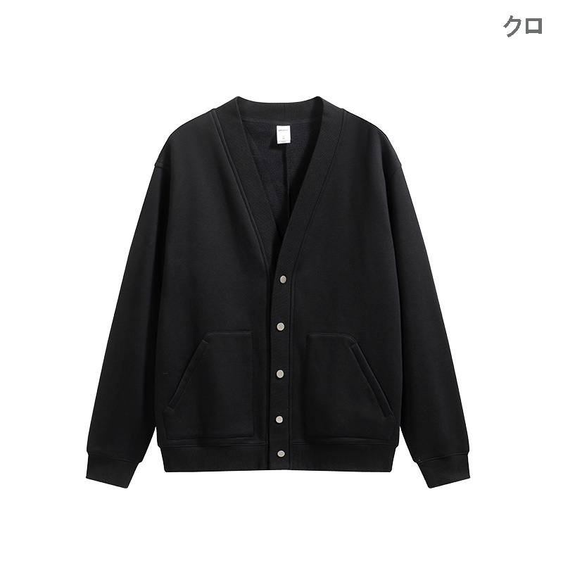 メンズ カーディガン  メンズ無地カーディガン秋冬新作カジュアルアウター全3色