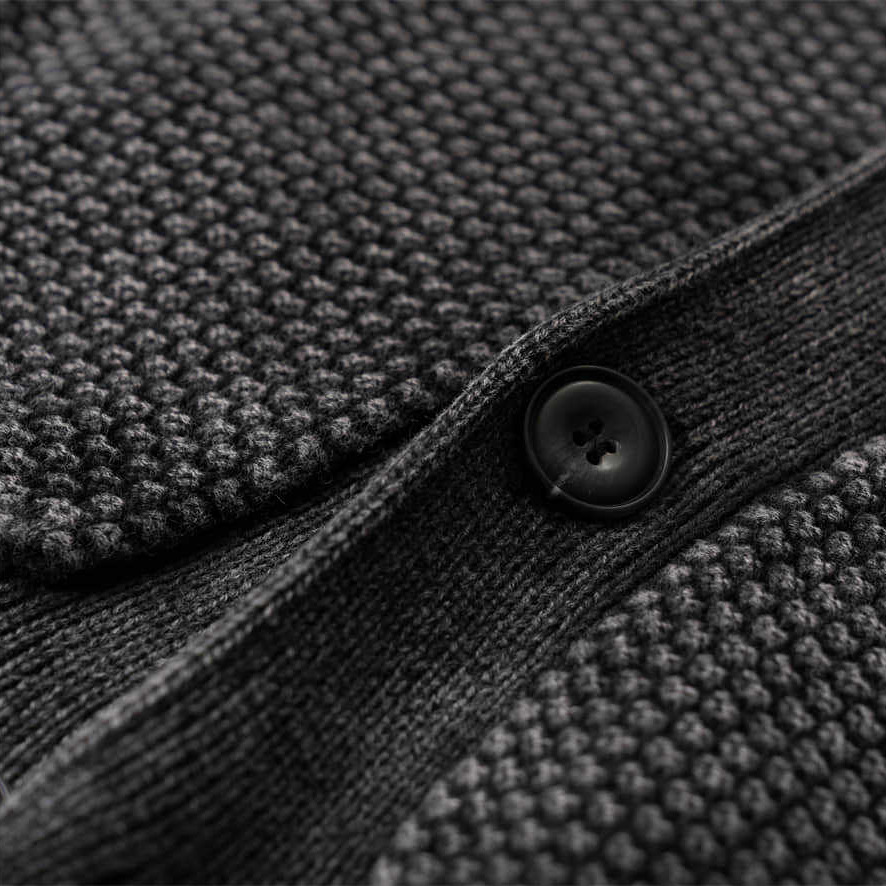 メンズ カーディガン  メンズ 古着風 ニットカーディガン 秋冬対応