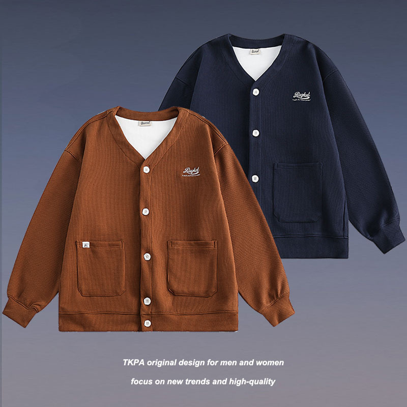 メンズ カーディガン 秋冬 男女兼用 全2色