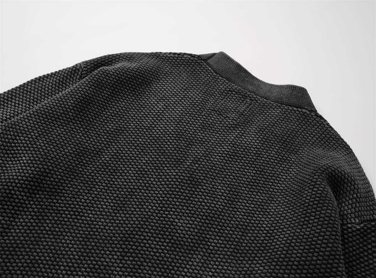 メンズ カーディガン  メンズ 古着風 ニットカーディガン 秋冬対応