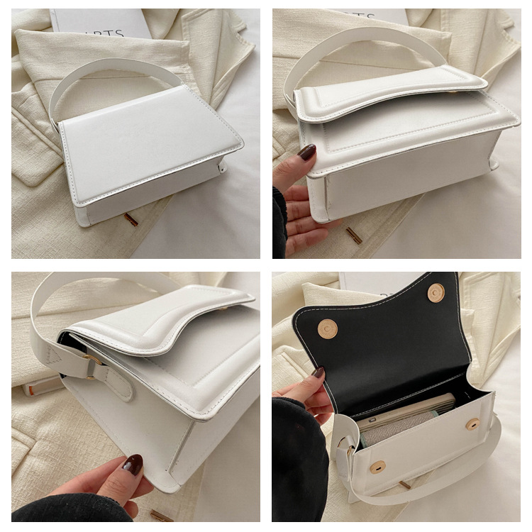 ビジネスバッグ レディース 上品フラップミニハンドバッグ