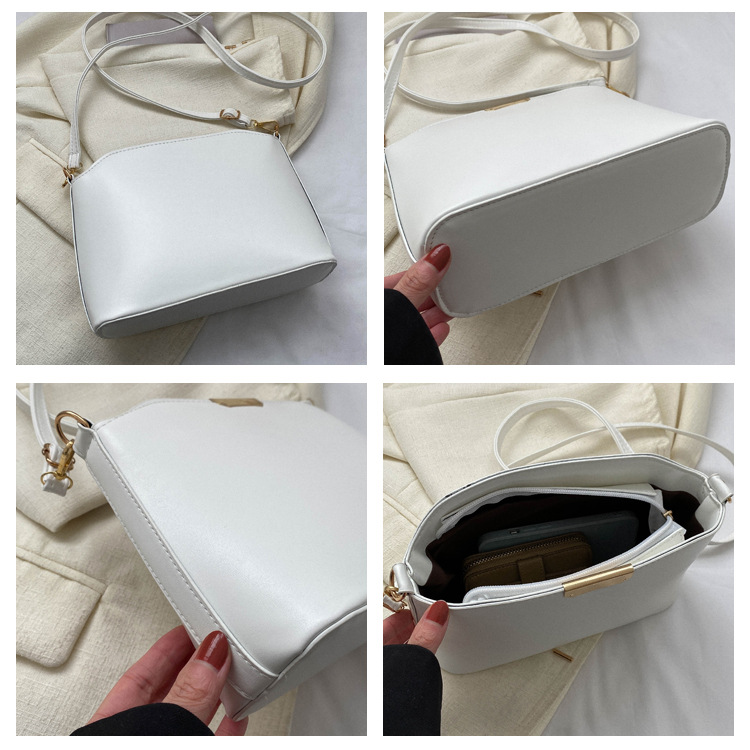 ビジネスバッグ レディース 上品シンプル 艶やか斜め掛けバッグ