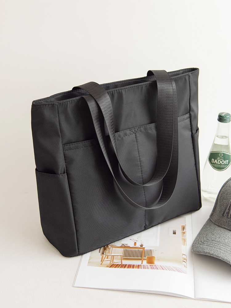 ビジネスバッグ レディース 多ポケット付き機能的トートバッグ