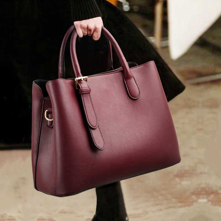 ビジネスバッグ レディース 上品シンプル ショルダーバッグ