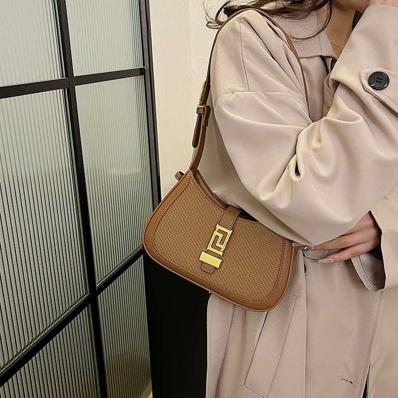 ビジネスバッグ レディース エレガント格子模様アクセントバッグ