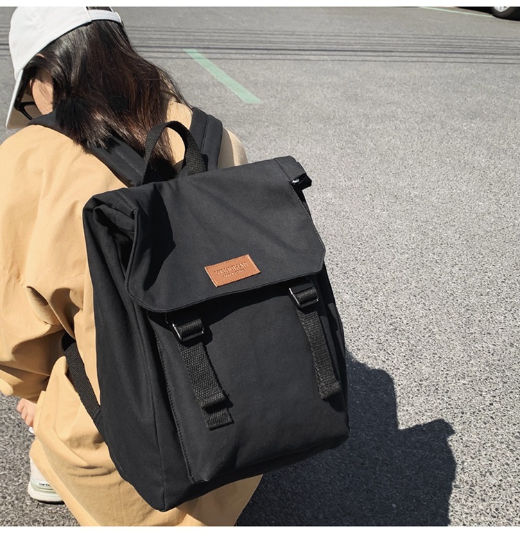 ビジネスバッグ レディース シンプル洗練フラップリュック