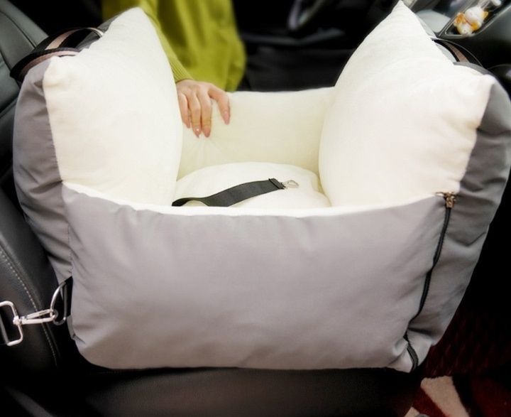 猫キャリーバッグ 猫用車載固定キャリーバッグ付きシートボックス