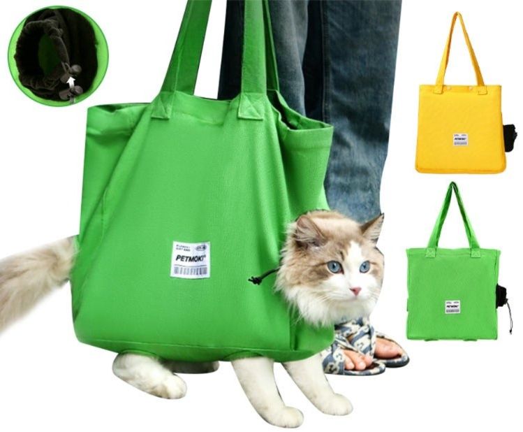 猫キャリーバッグ 足出し猫用キャリートートバッグ病院通院向け